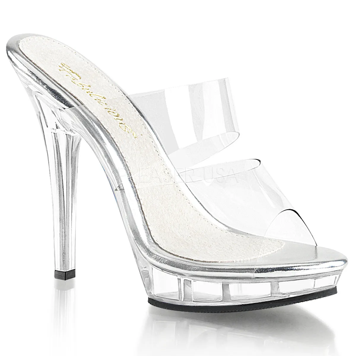 5" Stiletto Heel Mini-Platform Slide (LIP-102)