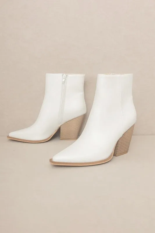 Andie Western Ankle Boot