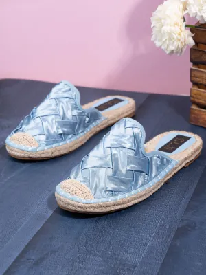 Blue Mule Espadrilles