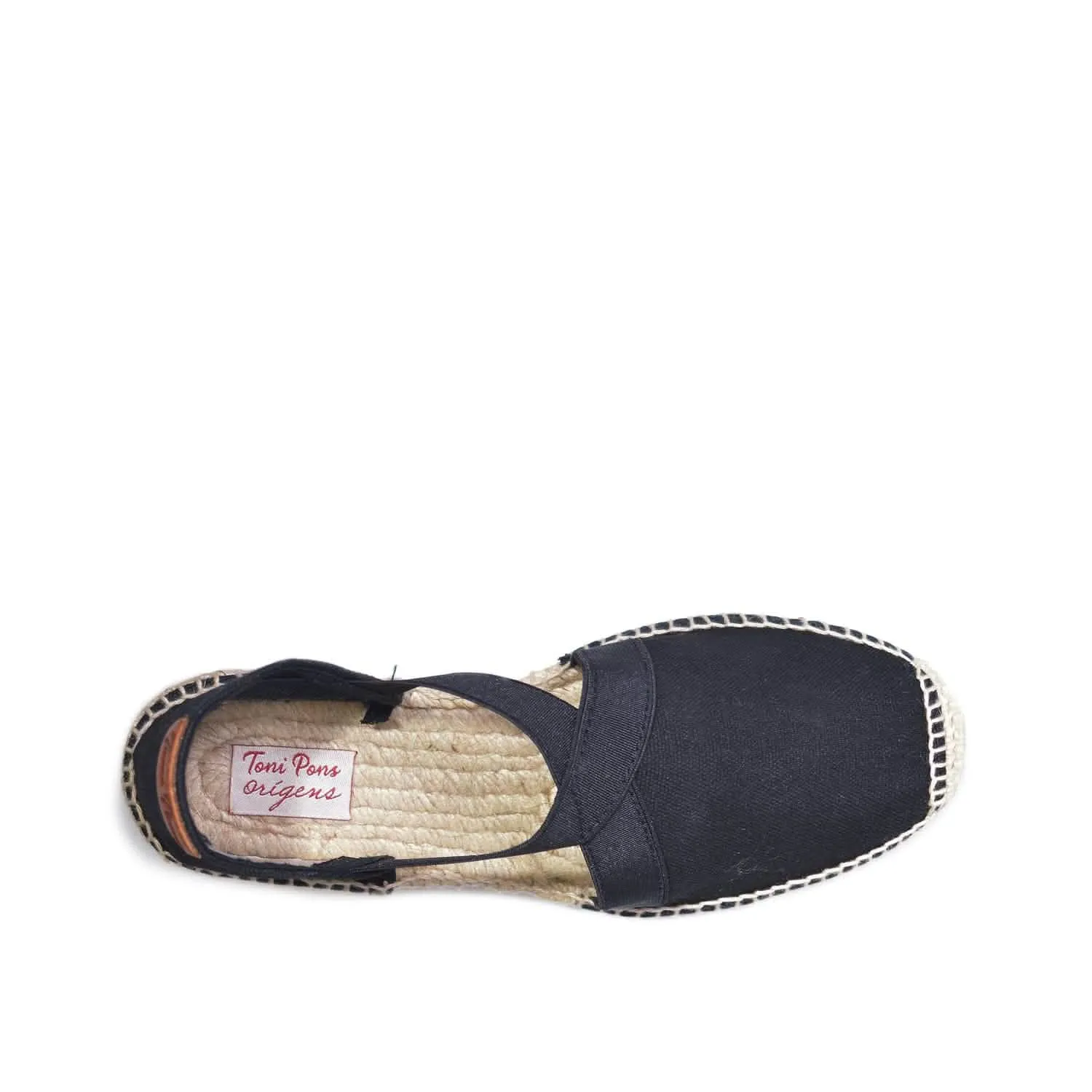 Canvas  Espadrille with Jute Sole for Women - Elastic