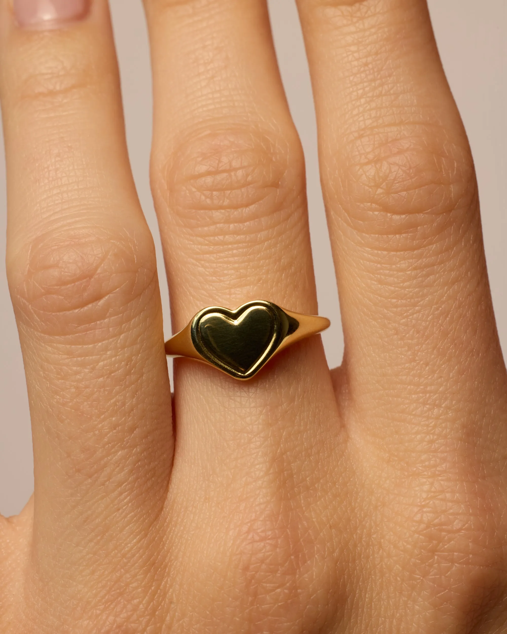 Chunky Heart Statement Ring