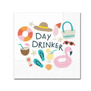 Day Drinker Funny Cocktail Napkins