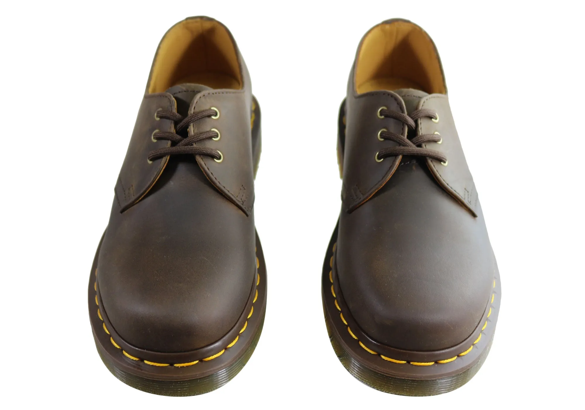 Dr Martens 1461 Gaucho Crazy Horse Lace Up Comfortable Unisex Shoes