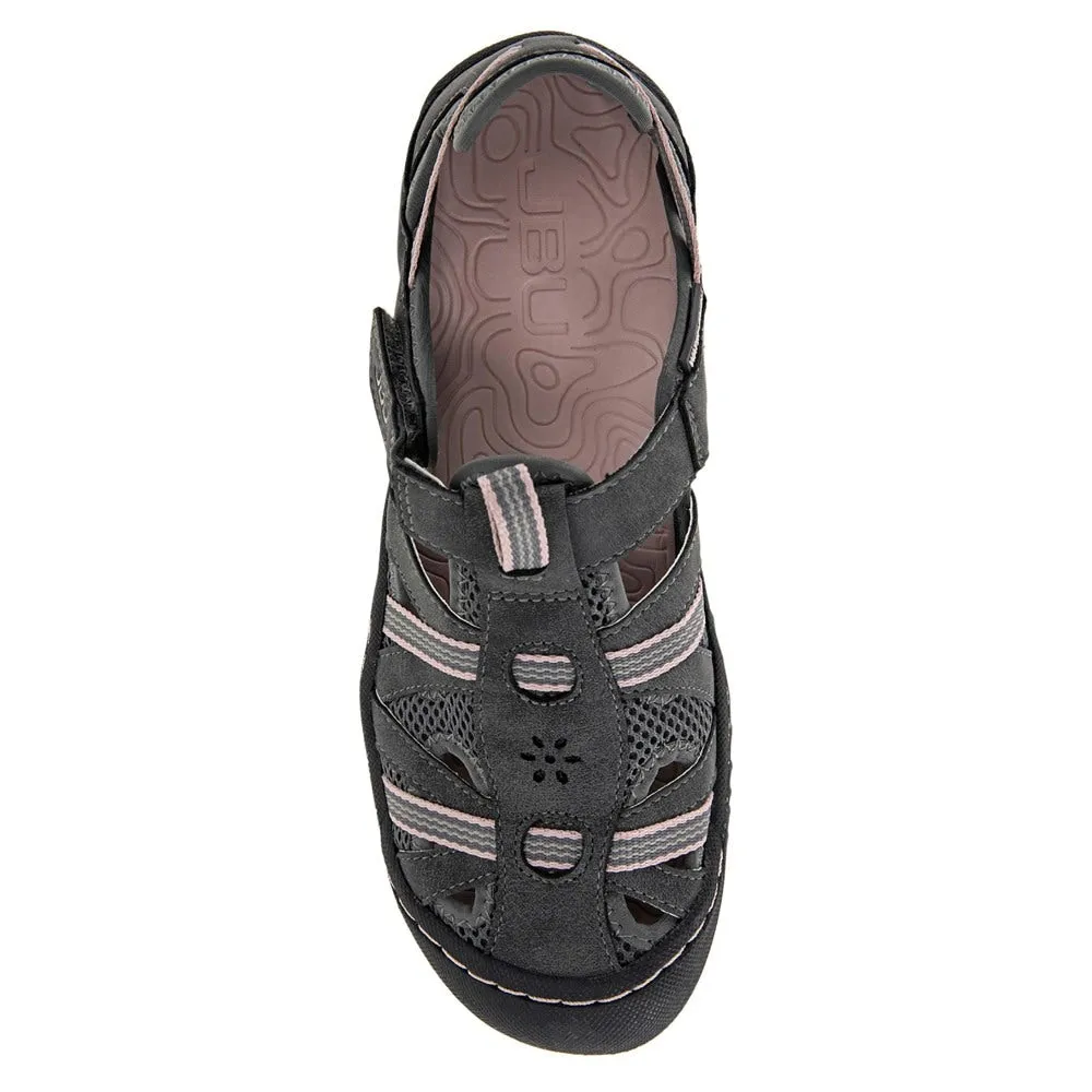 Jbu Women's Regional Outdoor Sandals Charcoal/petal