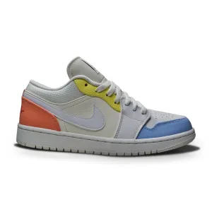 Mens Nike Air Jordan 1 Low - DJ6909 100 - Sail White- LT Zitron