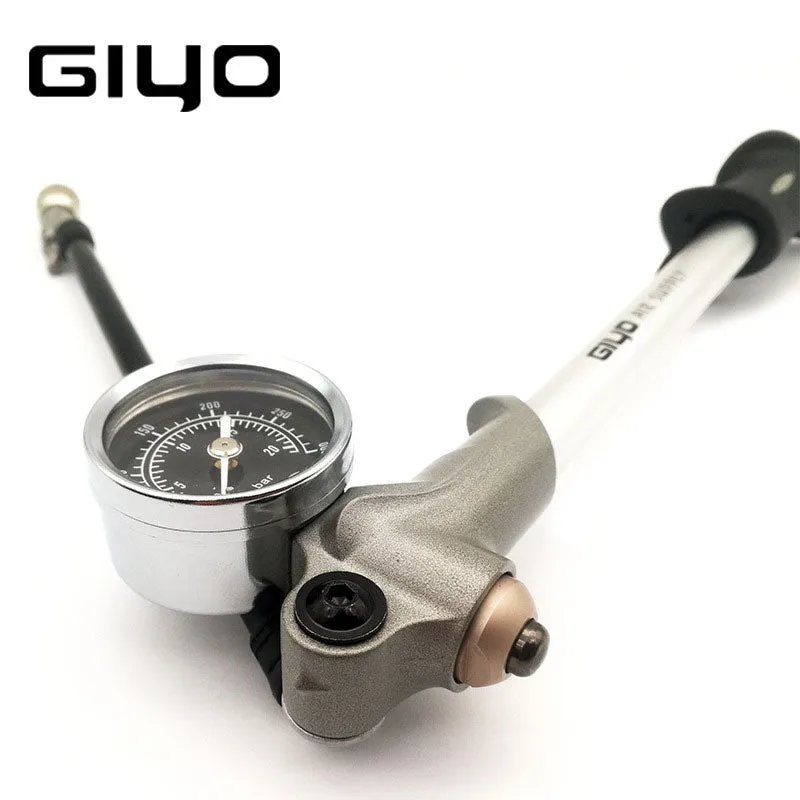 Mountain Bike Air Fork Pump Shock Absorber Bicycle Front Fork Pump High Pressure Portable Mini Accessory GS02D