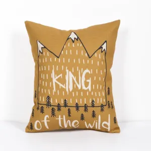 Mountains Cushion Cover-King of The Wild