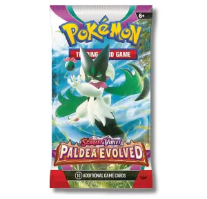 Pokemon Scarlet & Violet Paldea Evolved Booster Pack | Meowscarada