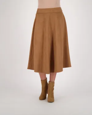 Suede Skirt