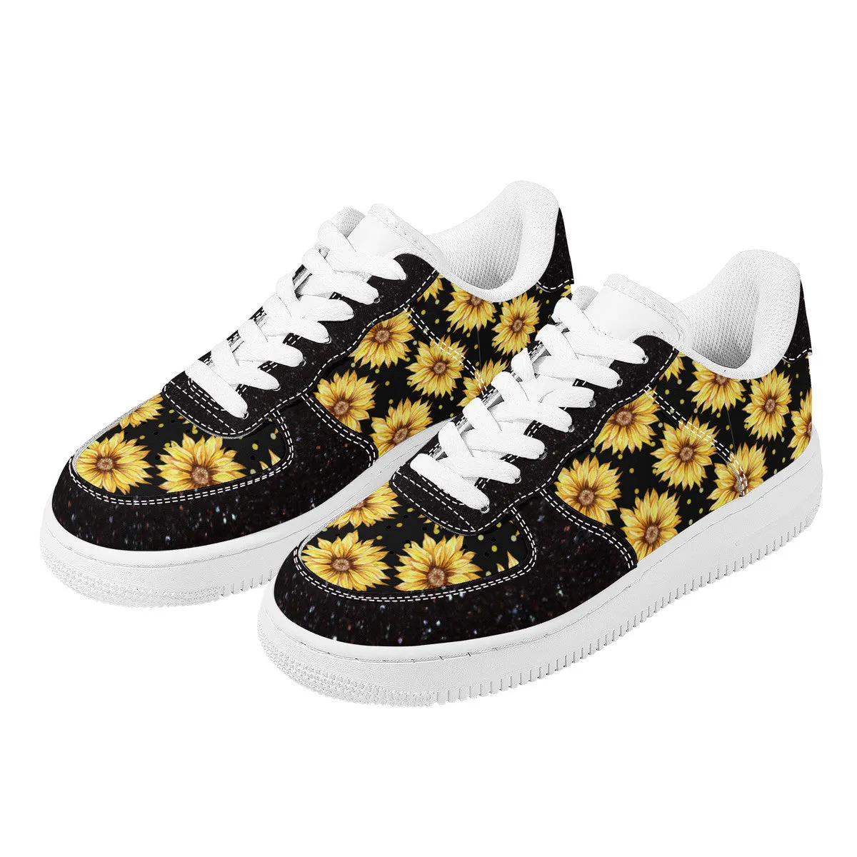 Sunflower Pattern | Custom Cool Shoes | Shoe Zero