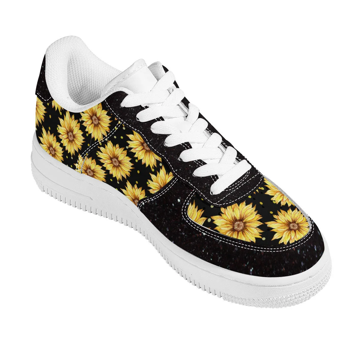 Sunflower Pattern | Custom Cool Shoes | Shoe Zero