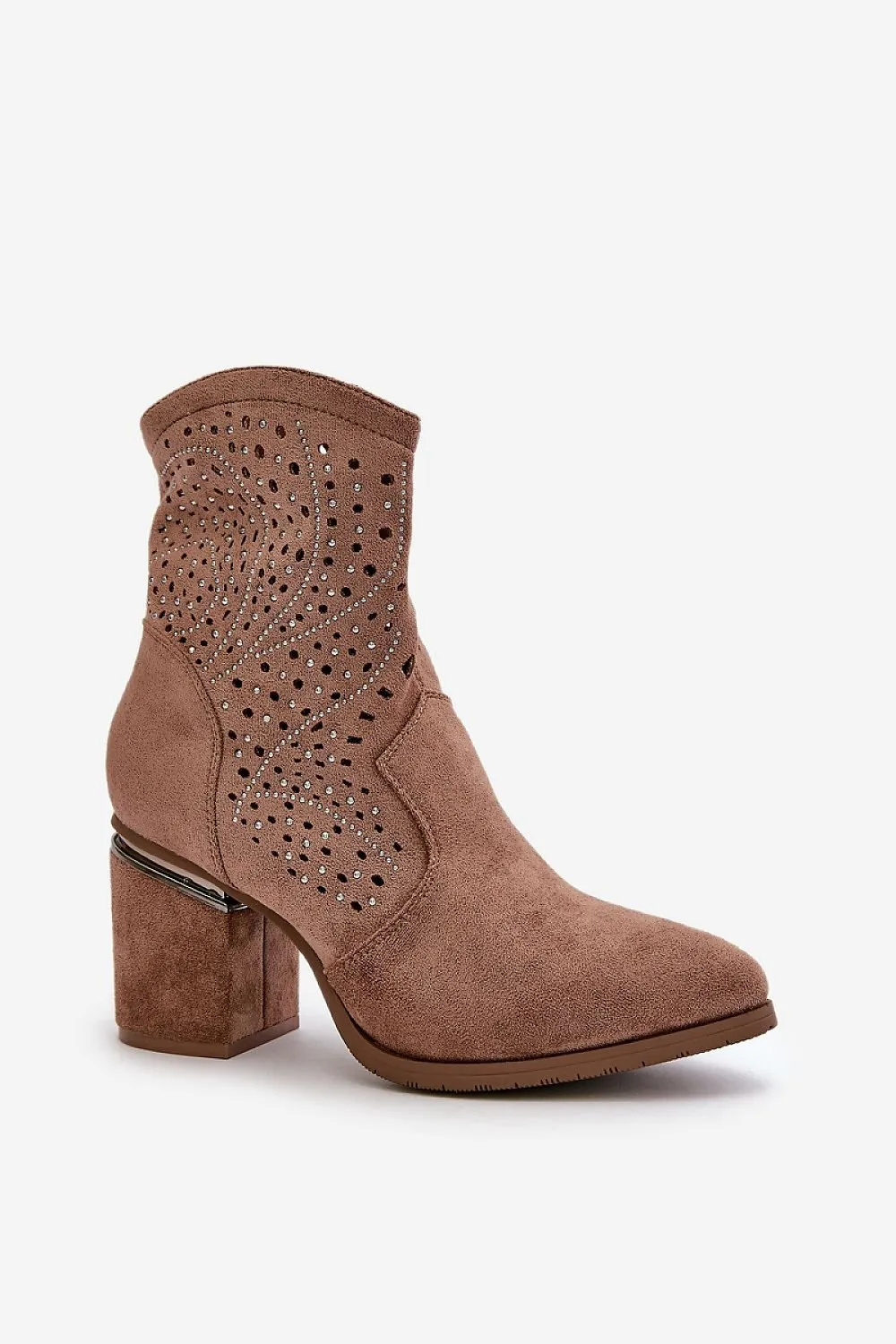 TEEK - Suede Mystic Gleam Heeled Boots